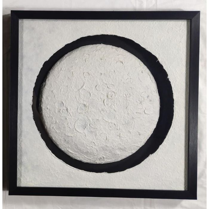 Cuadro Loft DKD Home Decor Blanco Negro 5 x 60 x 60 cm (2 Unidades) 1