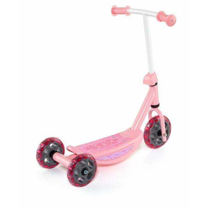 Patinete 3 reudas rosa mi primer scoter. 48x36x90 cm soporta 20 kg Patinete 3 reudas rosa mi primer scoter. 48x36x90 cm soporta 20 kg