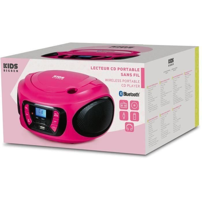 Bigben Interactive USB BT Pink Bigben Radio BT BT 4