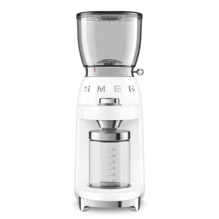 Smeg CGF11WHEU Molinillo de Café 50's Style Blanco