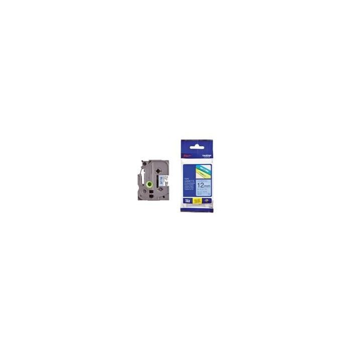 BROTHER Cinta laminada azul/negro 12mm