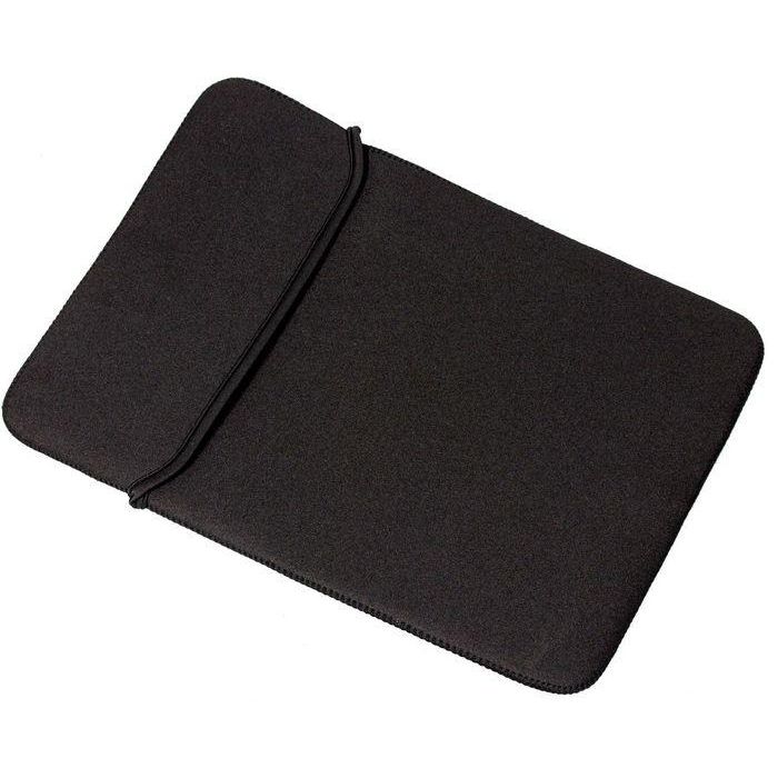 eSTUFF Funda de Neopreno Negra para Portátil/Notebook 12.5" Estilo Pouch - Protección Básica contra Golpes y Arañazos