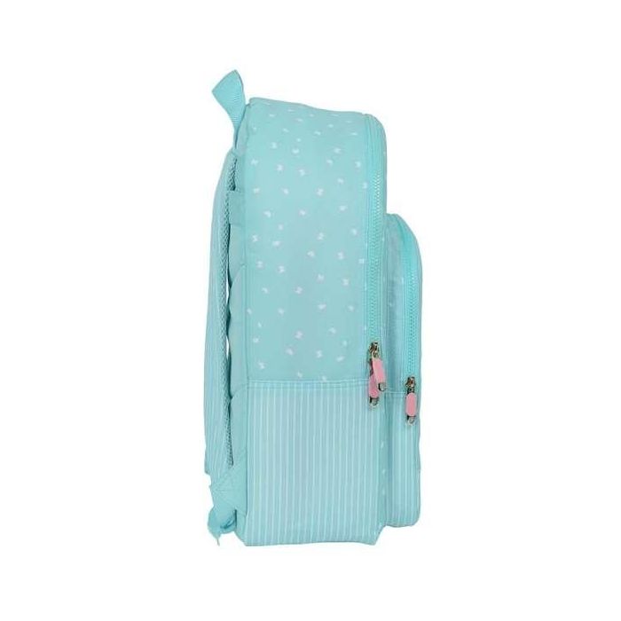 Mochila Escolar Moos Butterflies Azul 30 x 46 x 14 cm 4