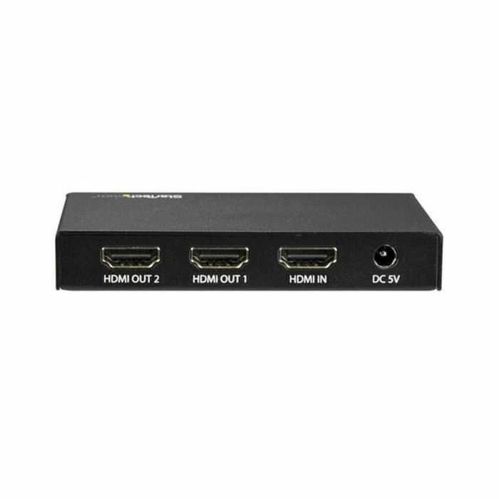 Splitter HDMI Startech ST122HD202 Negro 1