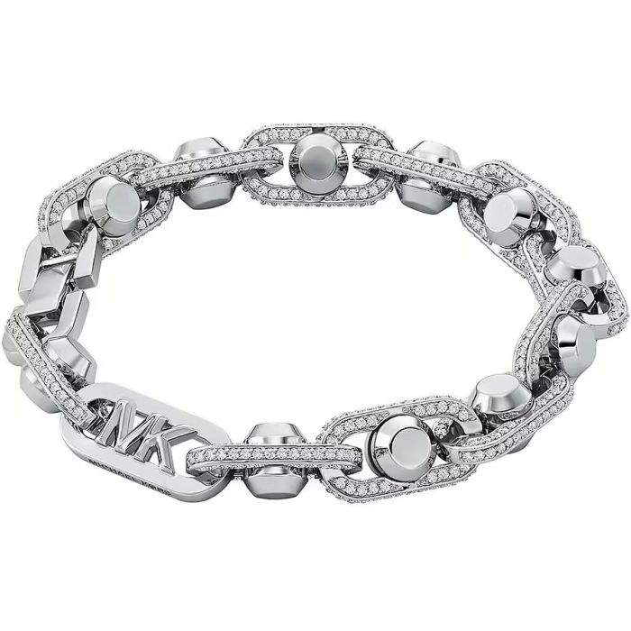 Pulsera Hombre Michael Kors ASTOR LINK Acero Inoxidable Plateado 0 Pulsera Hombre Michael Kors ASTOR LINK Acero Inoxidable Plateado 0