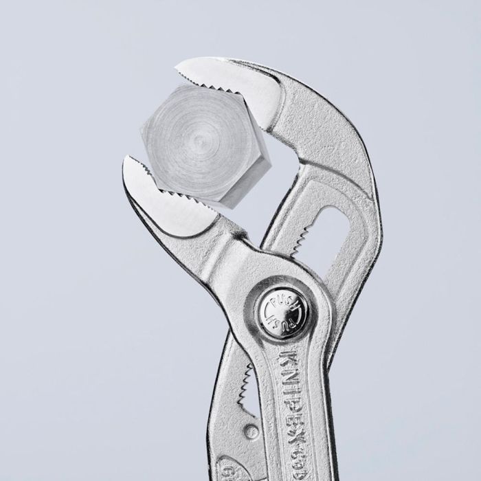 Knipex Alicate Ajustable Cobra VDE 8726250 250mm con Mangos Multicomponente Aislados 2