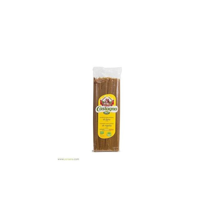 CASTAGNO Espagueti de Espelta Integral Bio 500g Pasta Alimenticia Vegana