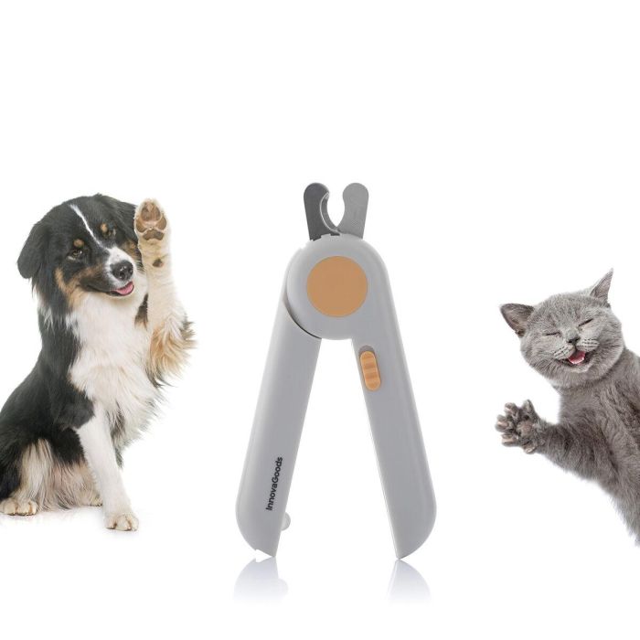 Cortaúñas con LED para Mascotas Clipet InnovaGoods 6 Cortaúñas con LED para Mascotas Clipet InnovaGoods 6