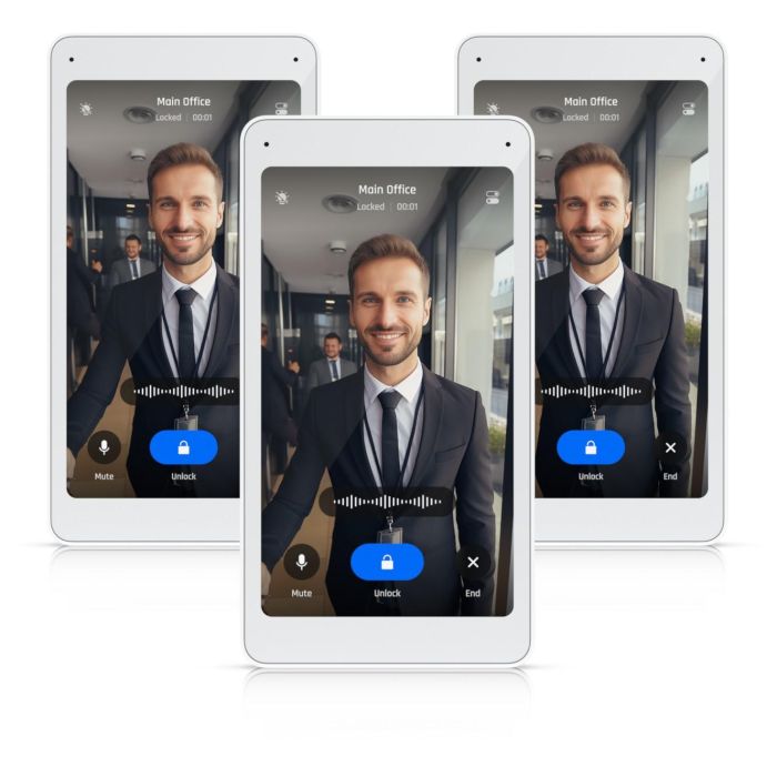 Ubiquiti UniFi Access Intercom Viewer &bull Gegensprechanlage &bull Indoor &bull 5" Touch-Display &bull 3er Pack &bull UA-Intercom-Viewer-3 1 Ubiquiti UniFi Access Intercom Viewer &bull Gegensprechanlage &bull Indoor &bull 5" Touch-Display &bull 3er Pack &bull UA-Intercom-Viewer-3 1