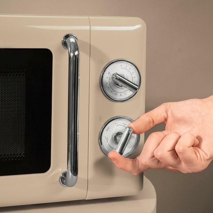 Microondas Cecotec Proclean 3010 Retro Beige 700 W 20 L 3 Microondas Cecotec Proclean 3010 Retro Beige 700 W 20 L 3