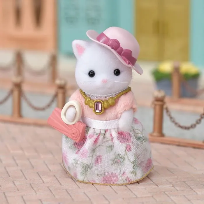 Sylvanian Families 5461 La maleta de moda y la gran hermana Gato persa 3