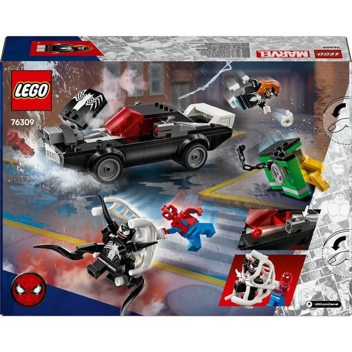 Juego de construccion spider-man vs coche brutal de venom lego super marvel 5 Juego de construccion spider-man vs coche brutal de venom lego super marvel 5