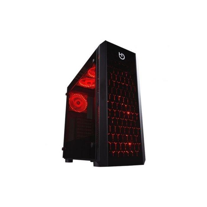 CAJA SEMITORRE HIDITEC NG-RX - ACERO LAMINADO 8MM+PANELES CRISTAL TEMPLADO 4MM - VENTILADORES CON LEDS - ADMITE GRAFICAS HASTA 350MM - ATX CAJA SEMITORRE HIDITEC NG-RX - ACERO LAMINADO 8MM+PANELES CRISTAL TEMPLADO 4MM - VENTILADORES CON LEDS - ADMITE GRAFICAS HASTA 350MM - ATX