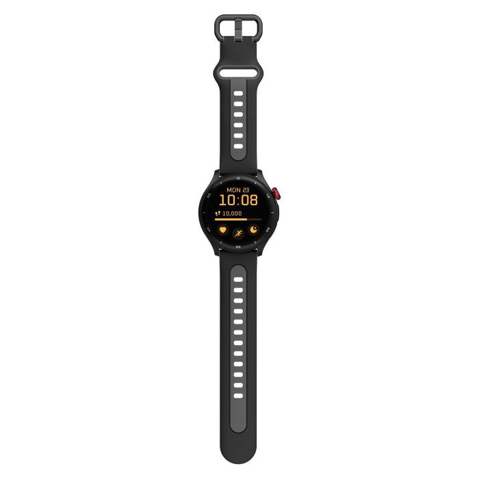 Myphone Smartwatch Adventure Black - GPS, Pantalla AMOLED 1.43", Resistencia al Agua 3ATM, Más de 50 Modos Deportivos, Monitor de Salud 5