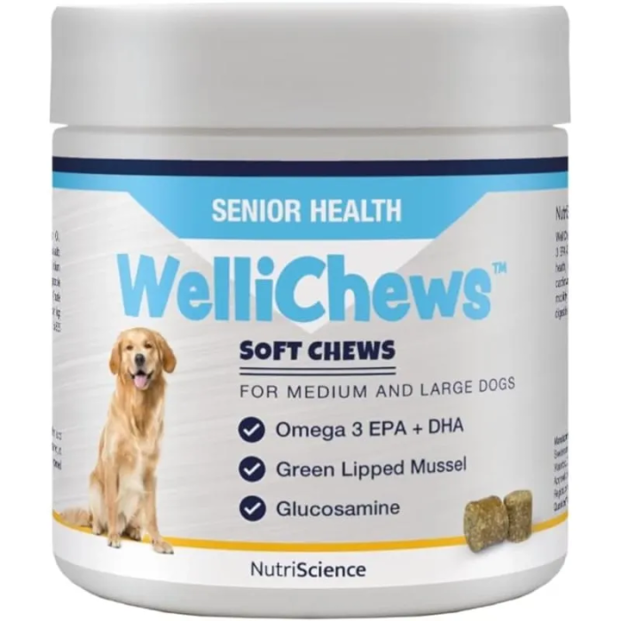 Wellichews Senior Perro Mediano-Grande 60U 120 gr