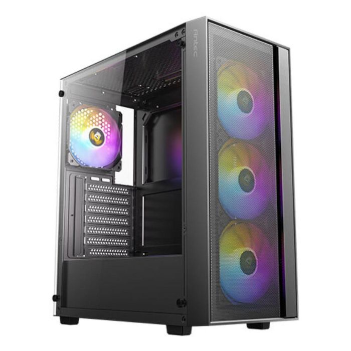 Antec AX65 ARGB Midi Tower Negro para PC con 3 Ventiladores Frontales y 1 Trasero 0 Antec AX65 ARGB Midi Tower Negro para PC con 3 Ventiladores Frontales y 1 Trasero 0