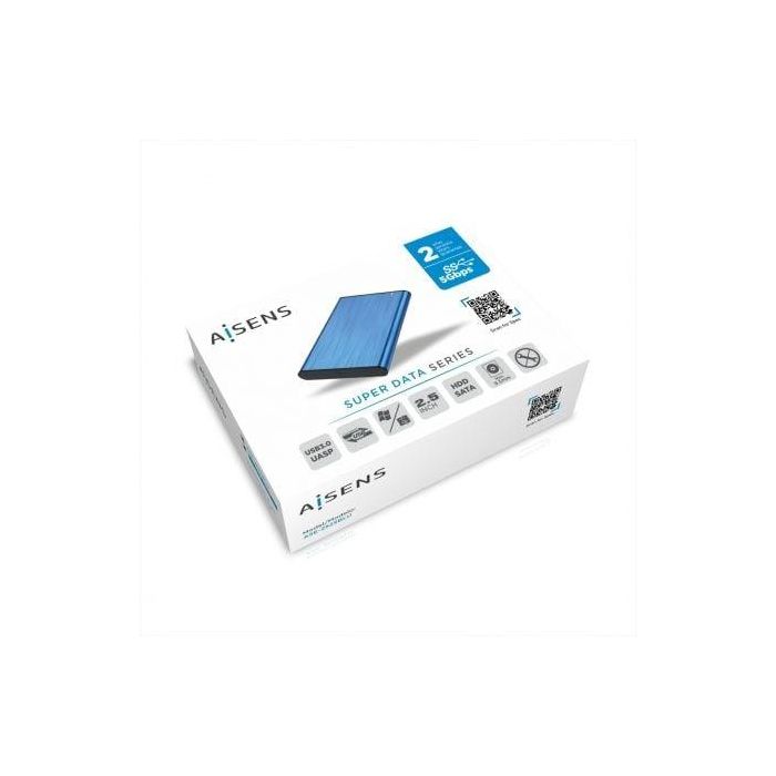 Aisens Caja Externa 2.5" Ase-2525Blu USB 3.0-USB3.1 GEN1 Azul para Discos Duros SATA hasta 9.5mm 3 Aisens Caja Externa 2.5" Ase-2525Blu USB 3.0-USB3.1 GEN1 Azul para Discos Duros SATA hasta 9.5mm 3