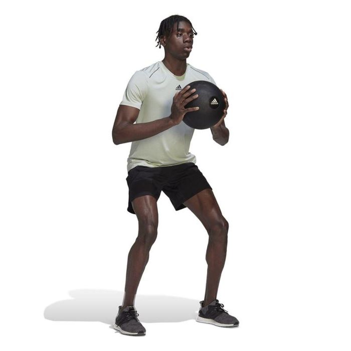 Camiseta de Manga Corta Hombre Adidas Verde Claro 40,5 19