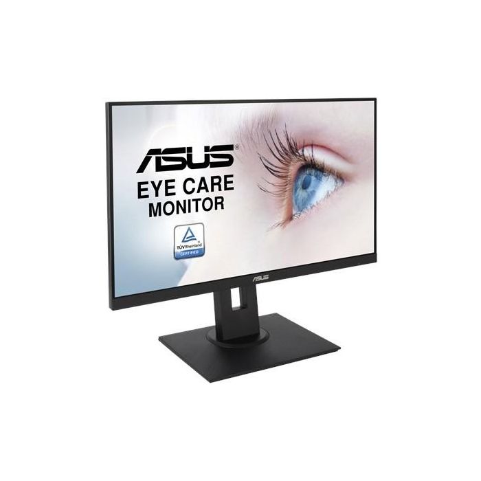 ASUS VA24DQLB Monitor 23.8 Pulgadas Full HD IPS 75Hz 5ms HDMI VGA DisplayPort Negro VESA Pivot 4