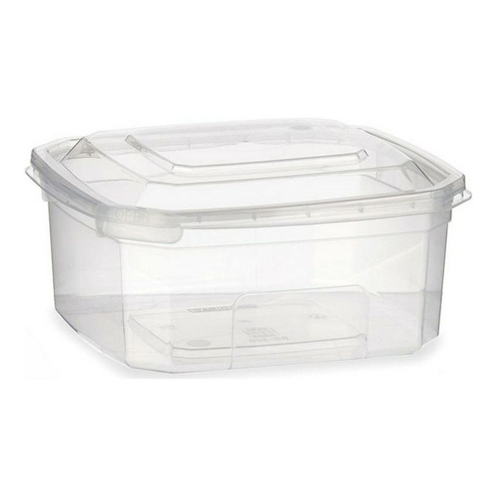 Fiambrera Plastico Rectangular 500Ml Leknes 12X6CM (24 Unidades) Fiambrera Plastico Rectangular 500Ml Leknes 12X6CM (24 Unidades)