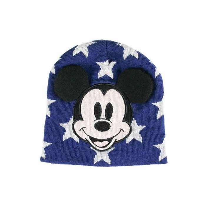 Cerdá Gorro de Punto Licencia Oficial Disney Mickey Mouse. Color Azul Marino. Material 100% Acrílico. Infantil 3-12 Años. 0 Cerdá Gorro de Punto Licencia Oficial Disney Mickey Mouse. Color Azul Marino. Material 100% Acrílico. Infantil 3-12 Años. 0