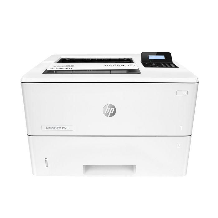 HP M501dn Impresora Láser Monocromo LaserJet Pro con JetIntelligence - Alta Velocidad, Seguridad y Eficiencia Energética para Oficina 4