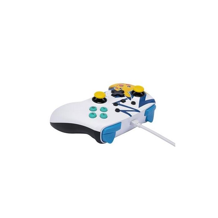 Power A NSGP0041-01 Mando con Cable Mejorado para Nintendo Switch - Diseño Pikachu High Voltage, Compatible con Switch OLED y Switch 4 Power A NSGP0041-01 Mando con Cable Mejorado para Nintendo Switch - Diseño Pikachu High Voltage, Compatible con Switch OLED y Switch 4