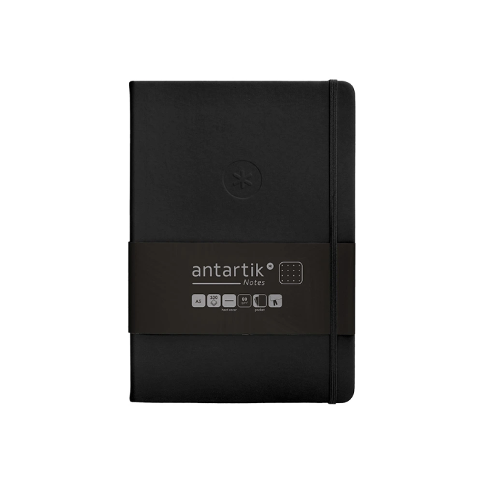 Antartik Notes Cuaderno A5 Tapa Dura Hojas Puntos Negro 100 Hojas 80gr FSC 1