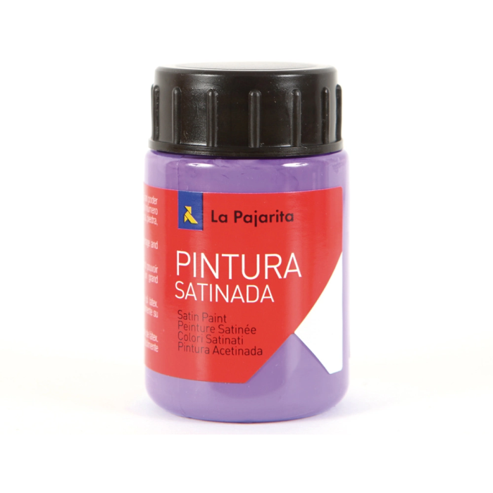 La Pajarita Pintura Latex Violeta 35 ml Acabado Satinado para Madera, Papel, Piedra, Ladrillo, Estuco y Cemento 1 La Pajarita Pintura Latex Violeta 35 ml Acabado Satinado para Madera, Papel, Piedra, Ladrillo, Estuco y Cemento 1