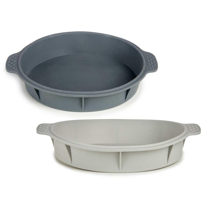 Molde Silicona Redondo Con Asas Surtidos Kinvara 30X4CM (12 Unidades) 1 Molde Silicona Redondo Con Asas Surtidos Kinvara 30X4CM (12 Unidades) 1