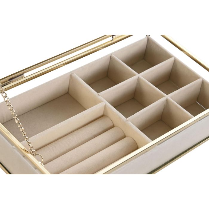 Joyero Moderno DKD Home Decor Dorado 14 x 6 x 24 cm 1 Joyero Moderno DKD Home Decor Dorado 14 x 6 x 24 cm 1