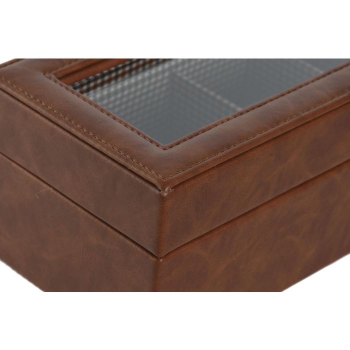 Joyero Tradicional DKD Home Decor Marron 11.5 x 9 x 33 cm 3