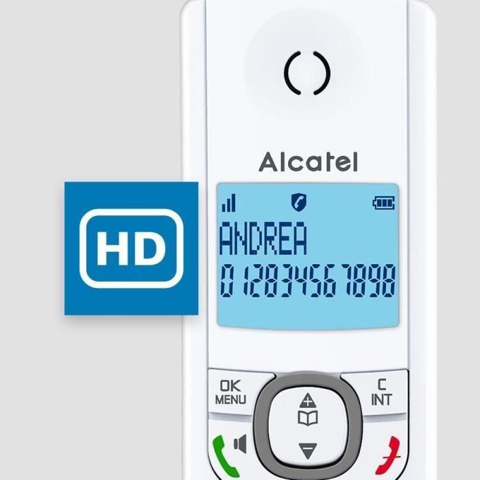 Alcatel F530 Teléfono Inalámbrico Doble Manos Libres Azul Agenda 50 Contactos 8h Hablar 100h Espera 5 Alcatel F530 Teléfono Inalámbrico Doble Manos Libres Azul Agenda 50 Contactos 8h Hablar 100h Espera 5
