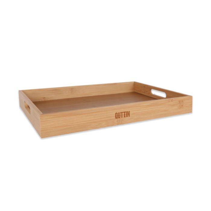 Quttin Bandeja de Bambú 40 x 27 x 4.6 cm (6 Unidades) 5