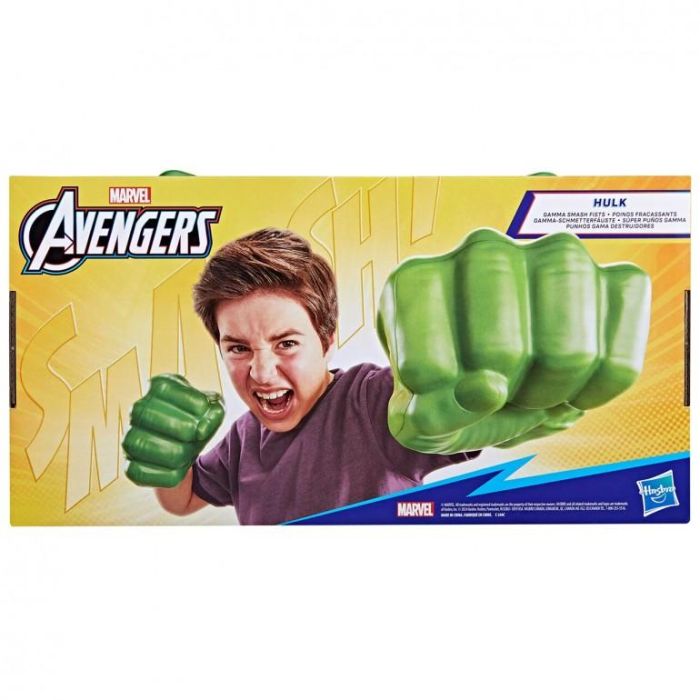 Hasbro F9332 Puños Gamma de Hulk Avengers Juguete de Rol para Niños con Bandas de Agarre Internas para Movimientos Poderosos y Seguros, Edad +5 años. 3 Hasbro F9332 Puños Gamma de Hulk Avengers Juguete de Rol para Niños con Bandas de Agarre Internas para Movimientos Poderosos y Seguros, Edad +5 años. 3