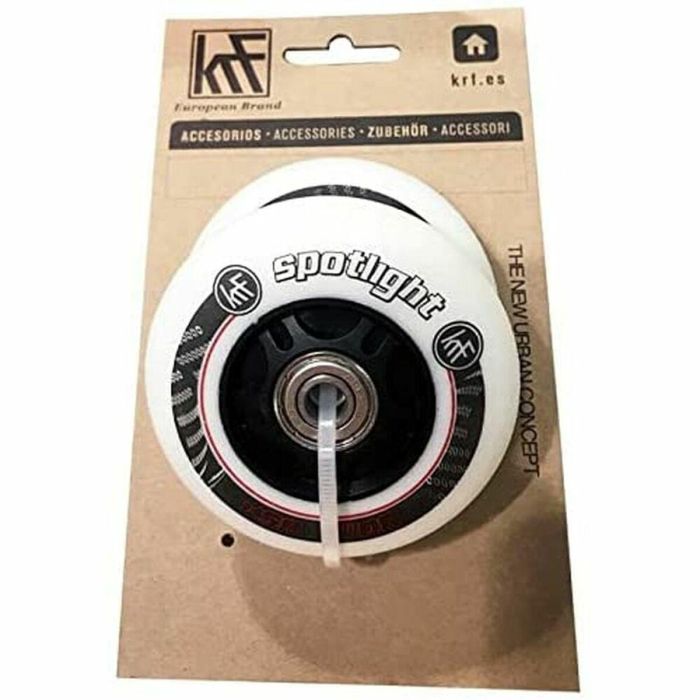 Ruedas Spotlight LED KRF 72 MM Blanco 2 Ruedas Spotlight LED KRF 72 MM Blanco 2