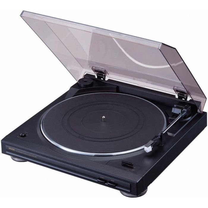 Tocadiscos Denon DP 29 F Negro Plateado