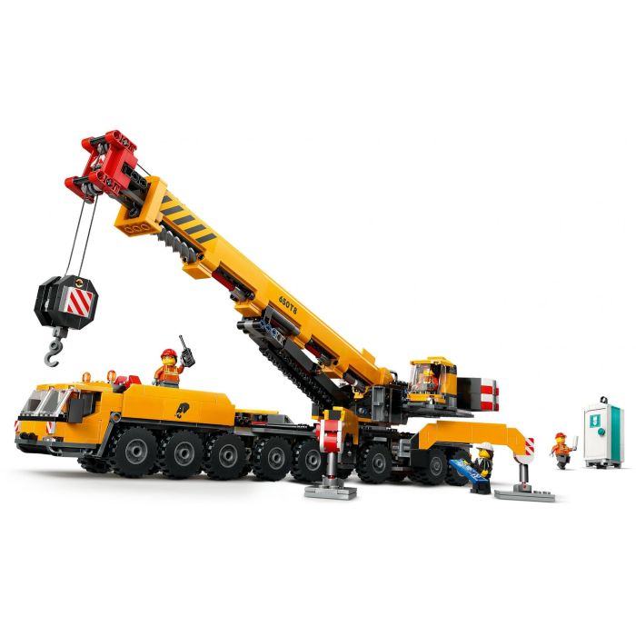 LEGO 60409 Grúa de Construcción Móvil Amarilla LEGO City, Set de Construcción de Juguete para Niños y Niñas, Regalo Perfecto 4