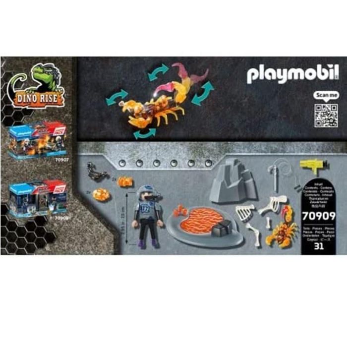 Playmobil Starter Pack Lucha Contra El Escorpión de Fuego Juego de Juguetes para Niños a Partir de 4 Años 2 Playmobil Starter Pack Lucha Contra El Escorpión de Fuego Juego de Juguetes para Niños a Partir de 4 Años 2