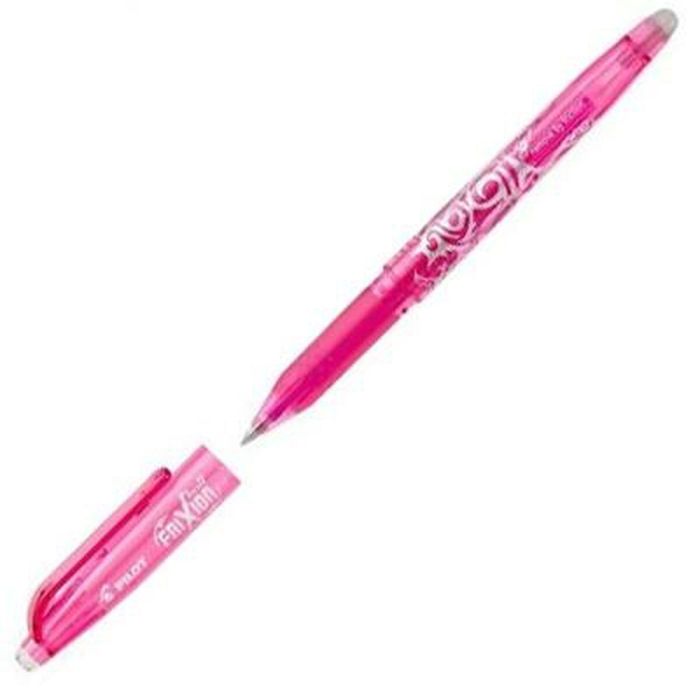 Boligrafo de tinta líquida Pilot Frixion Point Tinta borrable Rosa (12 Unidades) 1