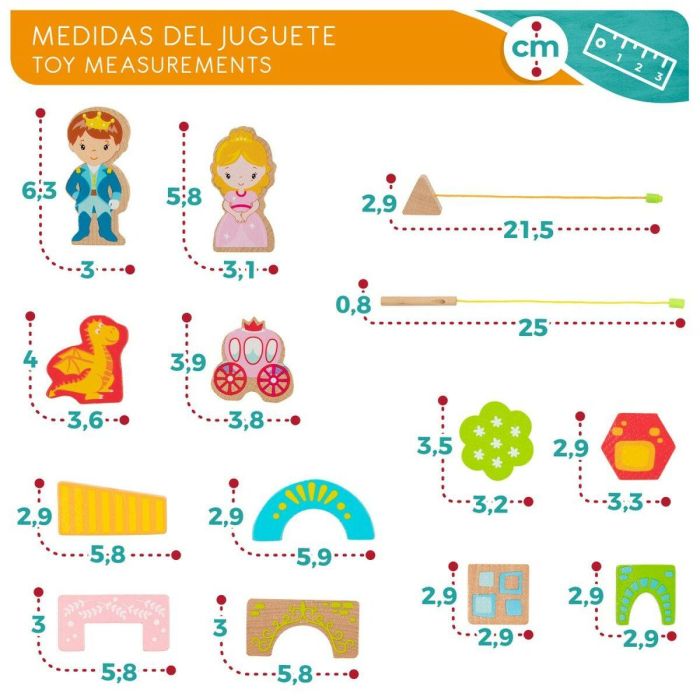 Juego de Construcción Woomax 32 Piezas (6 Unidades) 1 Juego de Construcción Woomax 32 Piezas (6 Unidades) 1
