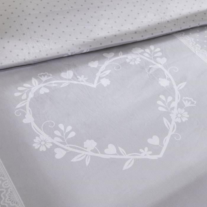 Today TOD3574641221171 Juego de Cama Funda Nórdica 220x240 cm 2 Fundas de Almohada 65x65 cm 100% Algodón 57 hilos Constance 2 Today TOD3574641221171 Juego de Cama Funda Nórdica 220x240 cm 2 Fundas de Almohada 65x65 cm 100% Algodón 57 hilos Constance 2