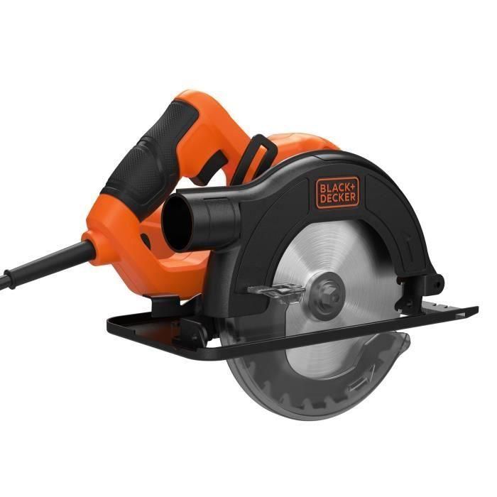 Sierra circular con cable - BLACK&DECKER - CS1200-QS - 1200 W - Profundidad de corte: 37 mm 2 Sierra circular con cable - BLACK&DECKER - CS1200-QS - 1200 W - Profundidad de corte: 37 mm 2