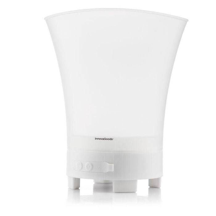 Cubitera LED con Altavoz Recargable Sonice InnovaGoods 2
