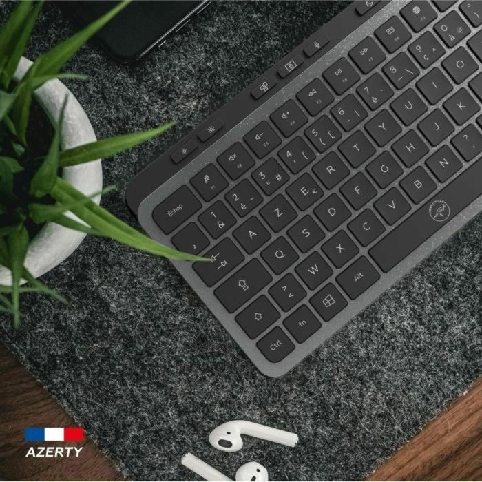 Teclado Mobility Lab KP450W Compact Negro Gris 13