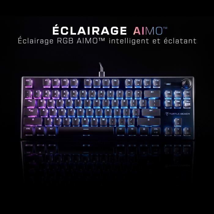Teclado mecánico compacto para juegos RGB - TURTLE BEACH - Vulcan TKL - Negro 4 Teclado mecánico compacto para juegos RGB - TURTLE BEACH - Vulcan TKL - Negro 4