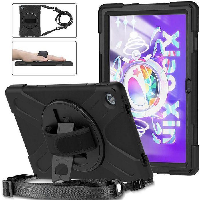 eSTUFF Funda AUSTIN Defender para Lenovo TAB M10 Plus Gen 3 10.6 2022 (TB-125F/TB-128F) sin protector de pantalla - Negra 2