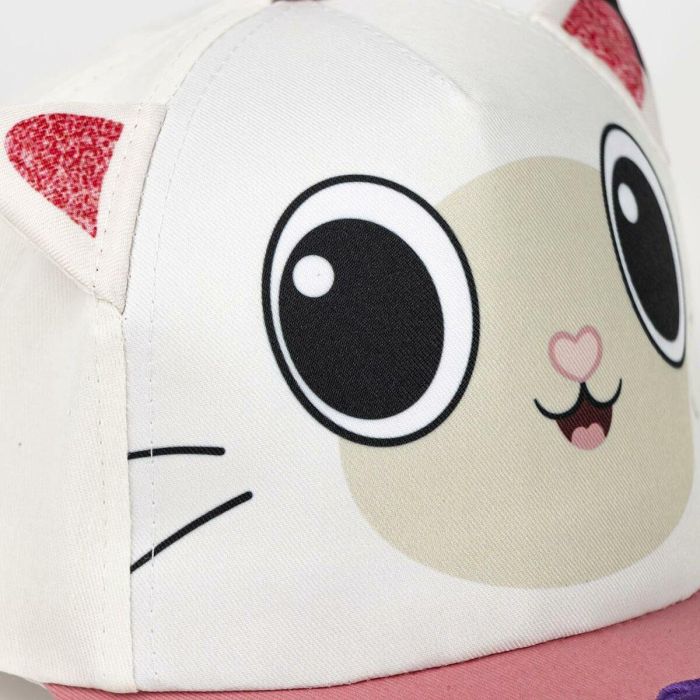 Gorra Infantil con Orejas Gabby's Dollhouse Blanco 3