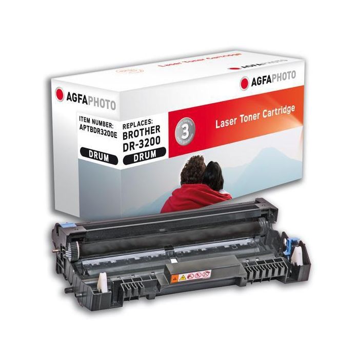 AgfaPhoto DR-3200 Tóner Láser Compatible con Brother (Rendimiento 25000 páginas)
