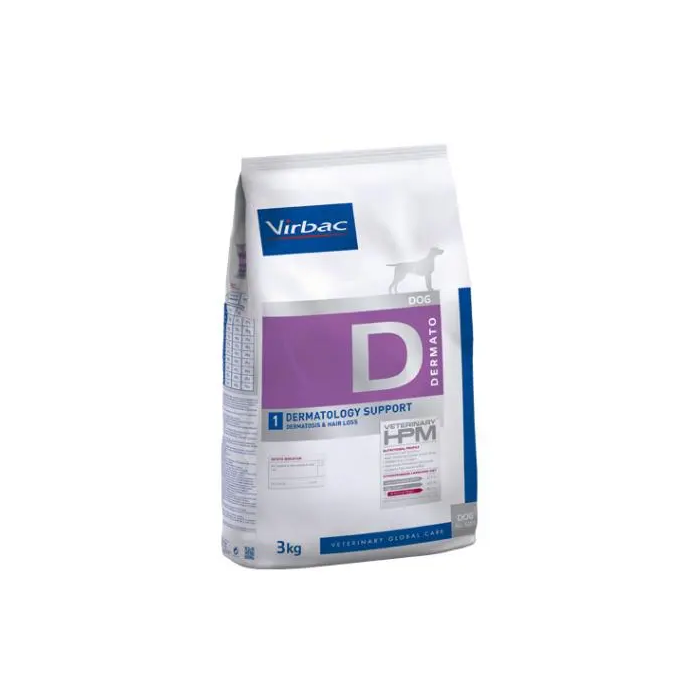 Virbac Canine Dermatology Support D1 7 kg